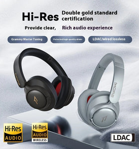 1MORE SonoFlowS ANC Headset Wireless bluetooth Headphone Double Hi-Res Audio LDAC -45dB Active Noise Cancelling Dual Mic 40mm Drivers 90H Playback Over-head Headphones with Mic