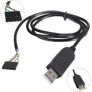 6Pin FTDI FT232RL USB To Serial Adapter Module USB TO TTL RS232 Cable