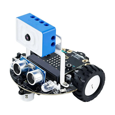 Yahboom Microbit Smart Robot Car Video Remote Control with WiFi Image Module for Kids Programming Educational Learn DIY Electronic Kit