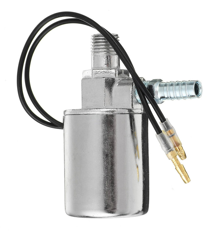 12V 24V Air Horn Train Truck Electric Solenoid Valve Heavy Duty 1/4'' Chrome