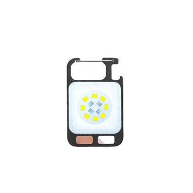 Mini COB Keychain Flashlight Charging Lamp Camping Lights with Magnet 4 Lighting Modes for Camping Home USE Etc