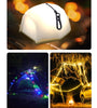 Multifunctional Tent-Shaped LED Lantern With Retractable 10m/15m String Lights Built-in XTE Spotlight Rechargeable Portable Camping & Emergency Light