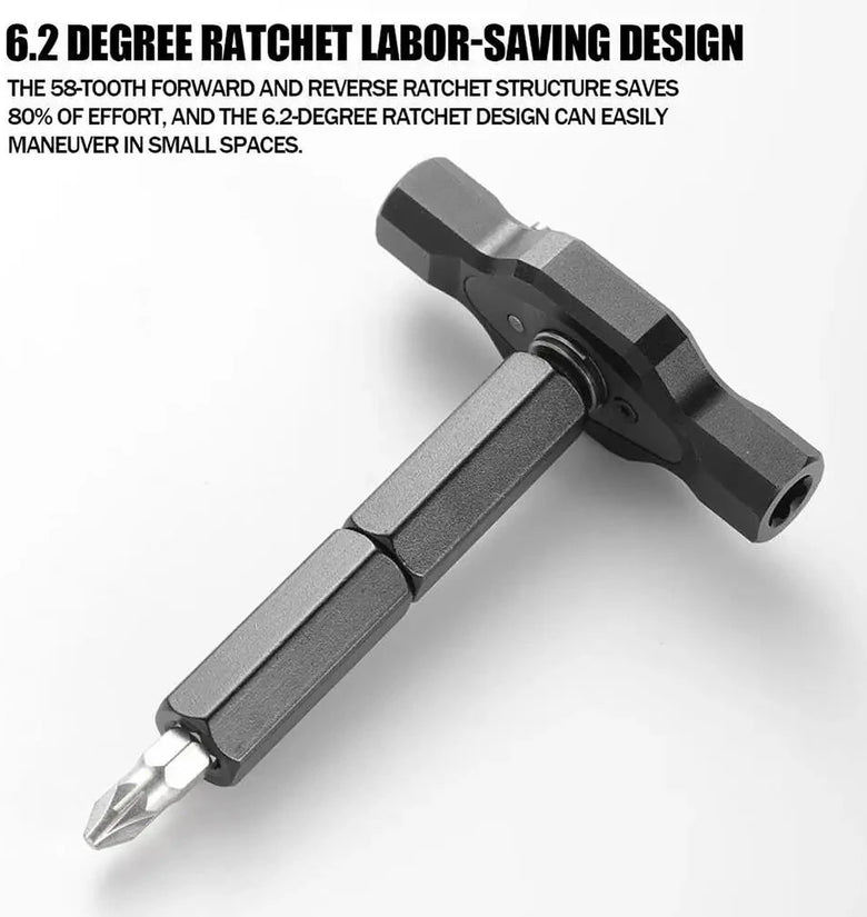 24 In 1 Magnetic Ratcheting Screwdriver Set Precision Repair Tools Kit Steel Construction Portable Case