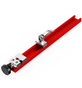 1pcs Adjustable Circular Saw Guide Rail Aluminum Alloy Cutting Track With Two-Way Locking Clamp One-Button Positioning Tool For Woodworking Engraving