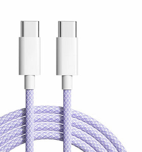 60W USB-C to USB-C Cable Fast Charging Data Transmission Copper Core Line 1M/2M Long for OPPO Reno9 for Redmi 60 for Xiaomi 13pro for Honor Magic5 for Huawei Mate50 for Samsung Galaxy S23