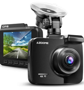 AZDOME Dual Front Rear Car Dash Cam 4K+1080P 150 Car DVR Camera 6 Million Photo Pixels GS63HPRO