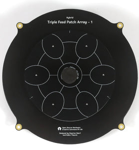 A49T 150mm Triple Feed Patch 5.8GHz 14DBi Pagoda Array FPV Antenna for Long-distance Flight