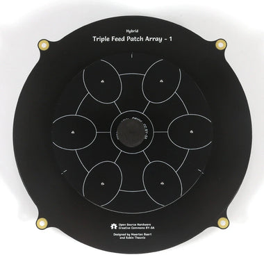 A49T 150mm Triple Feed Patch 5.8GHz 14DBi Pagoda Array FPV Antenna for Long-distance Flight