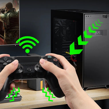 RALAN bluetooth Adapter PS4/PS5 Gamepad to Computer Receiver Suitable for Switch/PC/TV Box