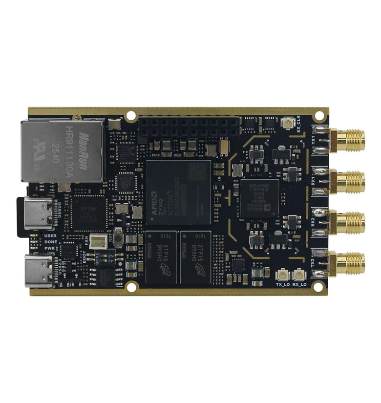 HamGeek PlutoSDR MATLAB Upgraded Version Software Defined Radio Development Board 70MHz-6GHz Zynq7020 AD9363 2T2R 1GB DDR3 USB Ethernet