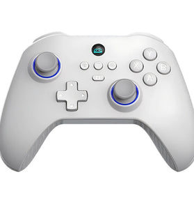 Z03DP Wireless Gaming Controller with Hall Joystick Dual Trigger bluetooth-compatible 5.3 Gamepad Six-asis Somatosensory Function Dual Motor Vibration Macro Programming Back Keys for Switch PC iOS Desktop