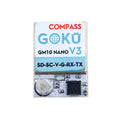 2PCS Flywoo GOKU GM10 Nano V3 GPS Module M10050 Latest Chip with Compass Support Betaflight INAV for RC Airplane FPV Racing Drone Quadcopter