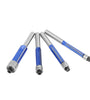 Silver Blue Double Bearing Router Bit Trimming Knife Woodworking Milling Tools  Double-edged Trimming Machine Blade