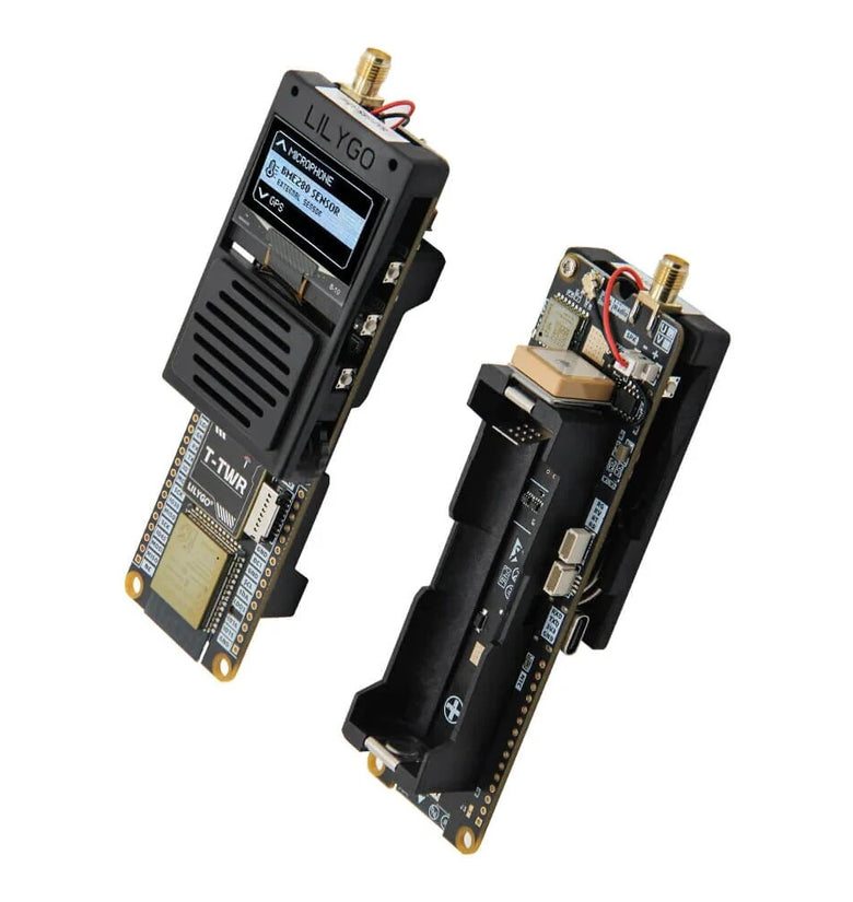 LILYGO T-TWR REV2.1 ESP32-S3 Walkie-Talkie Development Board L76K GNSS Module With 1.3 inch OLED PMU AXP2102 Battery Holder GPS
