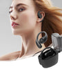 T371 OWS Sports Earbuds Wireless bluetooth Earphone 14.2 Driver Unit HiFi Stereo LED Display Open-ear Earhooks Headphones with Mic