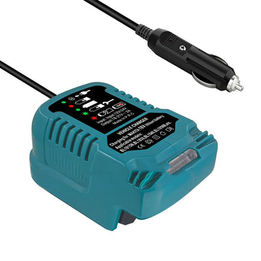 DC 12V/24V Mini Compact Car Charger for 18V LXT Batteries BL1815 BL1830 BL1860 with LED Indicator Portable Charging
