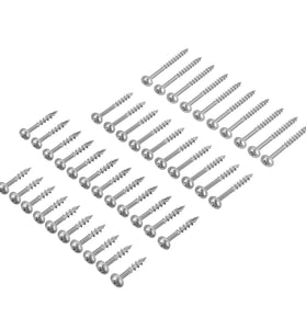 ENJOYWOOD 100pcs Pocket Hole Screw for XK4 Pocket Hole Jig
