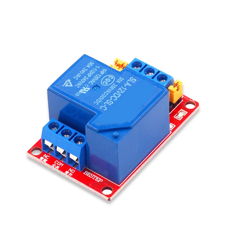 12V 30A One Channel Relay Module with Optocoupler Isolation Support High and Low Level Trigger