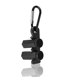 Square Auxiliary Jig with Holder and Carabiner Stair Guages Knobs Tool Tall Stair Gauges for Framing Square