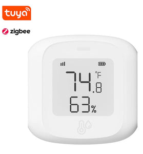 Tuya  WiFi Temperature Humidity Tester Digital Display Mobilephone APP Remotely Control Intelligent Linkage Hygrothermograph Smarthome Device