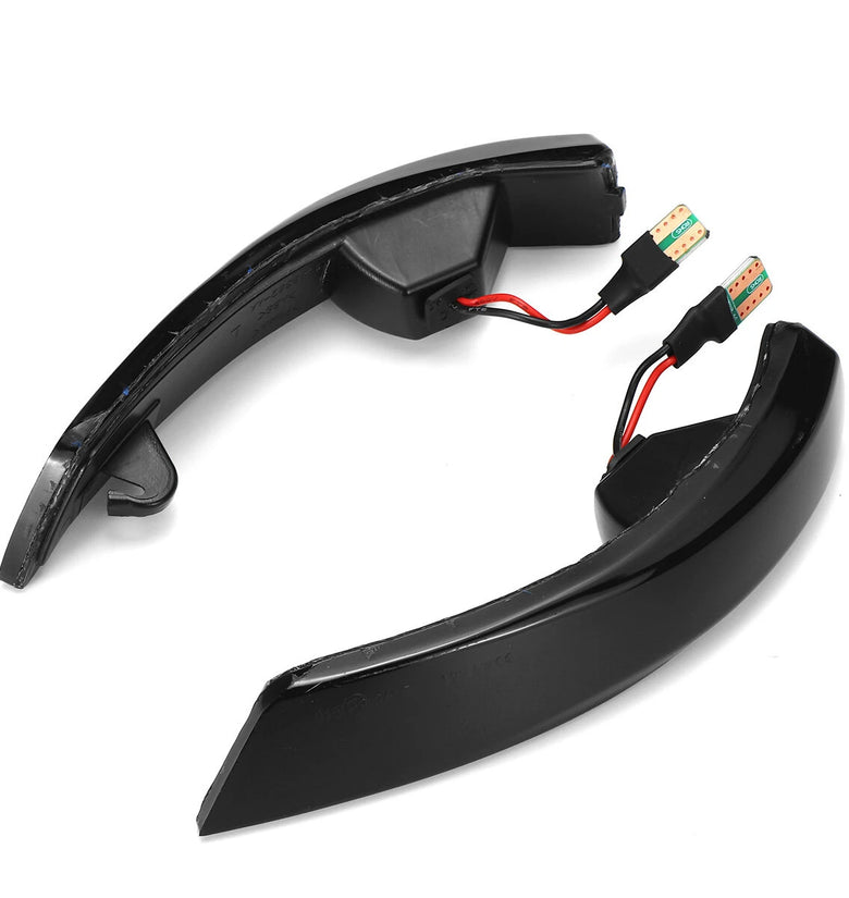 Dynamic Amber LED Side Rear Mirror Indicator Turn Signal Lights For Ford Focus MK2 MK3 2008-2016 Mondeo MK4 2011-2015