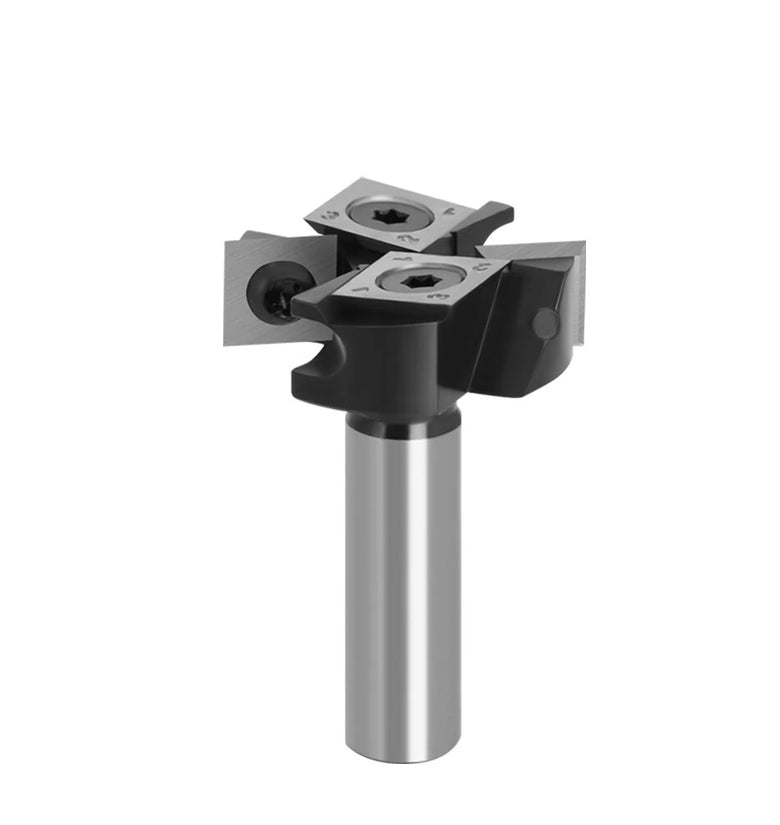 1/2 Inch 8mm 12mm Shank 4 Flutes CNC Spoilboard Surfacing Router Bit Slab Flattening Router Bit with 1-1/2