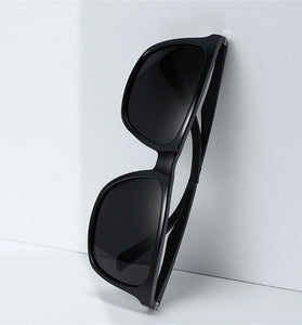 Fashion Black Square TAC Polarized Sunglasses UV400 Protection Sun Eyewear Glasses for Outdoor Cycling Driving Travel Fishing