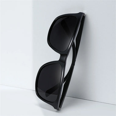 Fashion Black Square TAC Polarized Sunglasses UV400 Protection Sun Eyewear Glasses for Outdoor Cycling Driving Travel Fishing