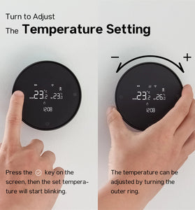 Tuya Smart WiFi Thermostat Wireless Water Floor Heating Gas Boiler Temperature Controller Smart Life APP Voice Control with Alexa Google Assistant