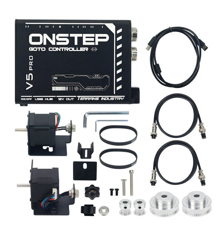 EXOS2 EQ3D V5-Pro Equatorial Mount V5 GOTO Upgrade Kit Biaxial Tracking Astronomical Accessory