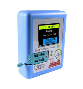 Multi-function LCR MF9 Transistor Tester TFT Diode Triode Capacitance Meter LCR ESR NPN PNP MOSFET IR Tester for Testing