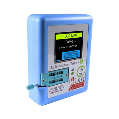 Multi-function LCR MF9 Transistor Tester TFT Diode Triode Capacitance Meter LCR ESR NPN PNP MOSFET IR Tester for Testing