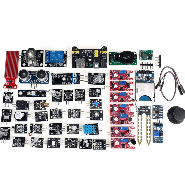 45 IN 1/37 IN 1 Sensor Module Starter Kits Set For Arduino Raspberry Pi Education Bag Package