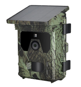 HC600A 24MP 1080P Solar Panel Hunting Camera Outdoors IP65 Waterproof Infrared Night Vision Monitoring Wildlife Trap Trail Camera Video Photo Recorder Cam