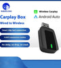 Wireless CarPlay Adapter for iPhone Convert Wired to Wireless Apple CarPlay Adapter Mini Size Auto-Reconnect Stable Control & No Delay
