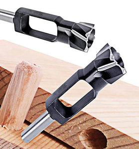 12mm Woodworking Drill Bit 13mm Shank Carbon Steel Tapered Snug Plug Cutter