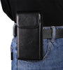 Business Casual Magnetic Universal Mobile Phone Waist Bag Leather Belt Clip Phone Holster Pouch Cover