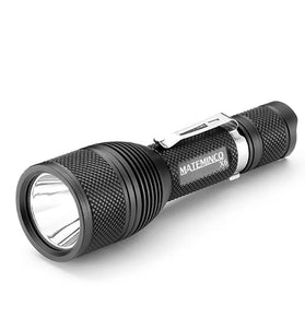 MATEMINCO X6 SFQ43 1680LM 18650 Powerful Flashlight IPX6 Waterproof Compact Mini Torch Rechargeable Tactiacl LED Flash Light