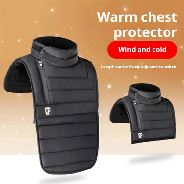 Winter Motorcycle Riding Windproof Chest Protector Detachable Warm Neckband Waterproof Cold-proof Outdoor Ski Headgear Neckband