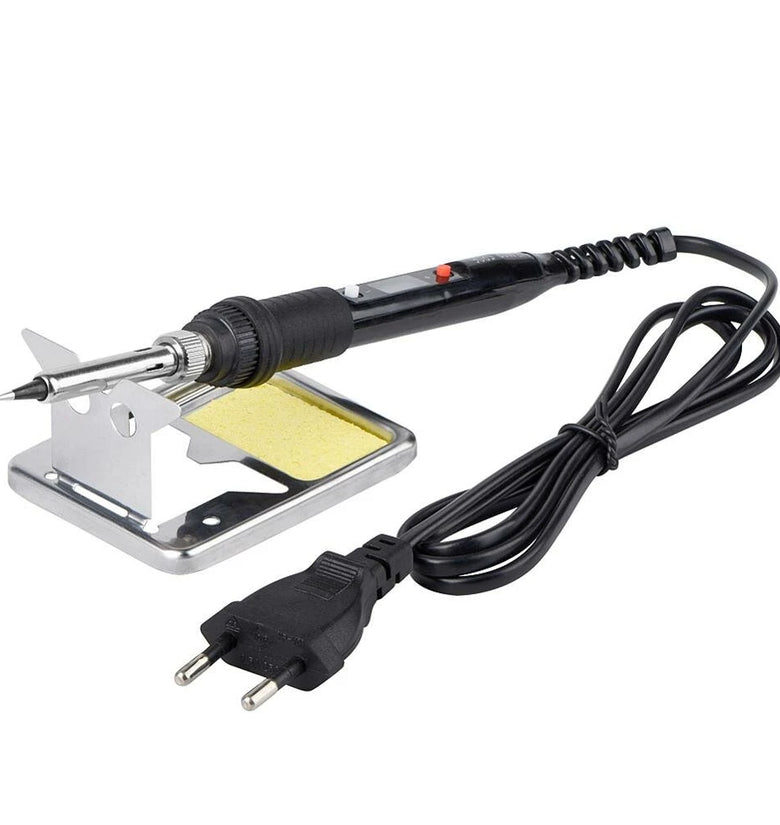 JCD 908S 220V 80W LCD Electric Welding Soldering Iron Adjustable Temperature Solder Iron With Soldering Iron Tips