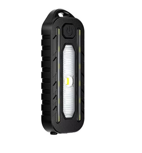 Bikight LED Red Blue Caution Emergency Police Clip Light USB Rechargeable Shoulder Flashing Warning Safety Torch Bicycle Tail Lamp