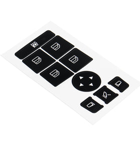 Window Switch Button Repair Stickers For 2008-2014 Mercedes Benz W204 C300 C350