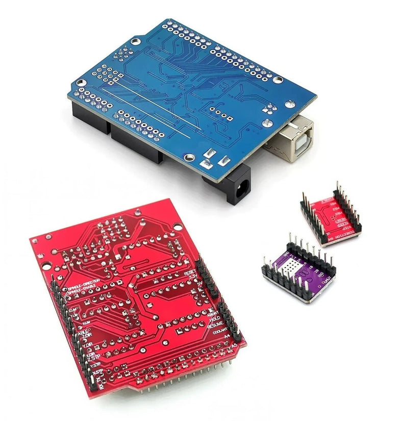 3D Printer Kit CNC Shield V3 V4 Engraving Machine Kit NANO Improved Version 4988 Driver