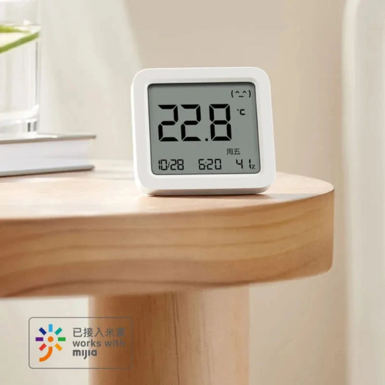 Xiaomi Mijia Smart bluetooth Thermometer 3 Mesh with LCD Display Wireless Electric Digital Hygrometer Temperature and Humidity 3 for Mi Home