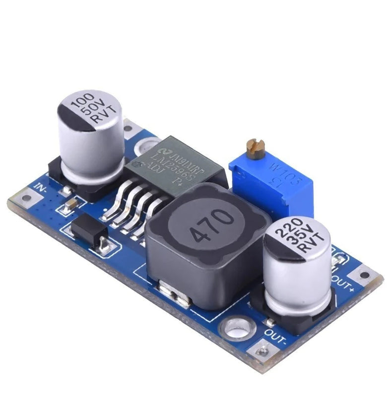 5Pcs LM2596 DC-DC Adjustable Step Down Power Supply Module