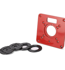 Multifunctional Router Table Insert Plate Woodworking Benches Aluminium Wood Router Trimmer Models Engraving Machine