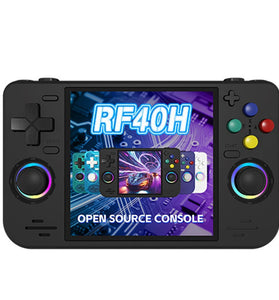 [64G] RF40H 15000+ Games Handheld Game Console 4-Inch IPS Screen Open Source Linux RK3326 Retro Gaming Console with RGB Joystick 4000mAh WiFi Player Console