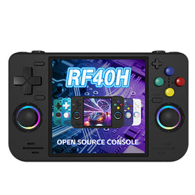[64G] RF40H 15000+ Games Handheld Game Console 4-Inch IPS Screen Open Source Linux RK3326 Retro Gaming Console with RGB Joystick 4000mAh WiFi Player Console