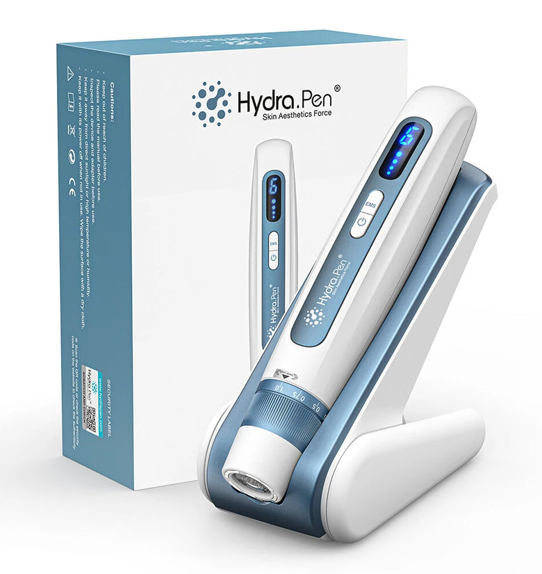 Hydra Pen H5 Microneedling Device 4 EMS Levels 6 Speeds 3ml Capacity Adjustable Needles 700mAh Battery Skin Rejuvenation Tool