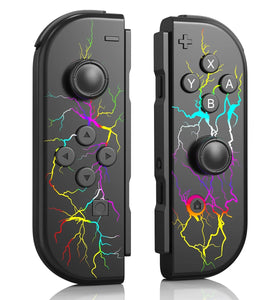 NS01 Left and Right Handles for Switch RGB Joycon Game Controller NS bluetooth Host Handles with Remote Wake-up